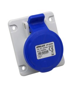 Westor OP-23230 Opalux Toma Empotrable Inclinada 10° IP54 2P+T 16A 200-250V OP-23230 OPALUX