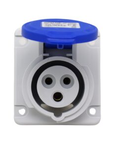 Westor OP-23230 Opalux Toma Empotrable Inclinada 10° IP54 2P+T 16A 200-250V OP-23230 OPALUX