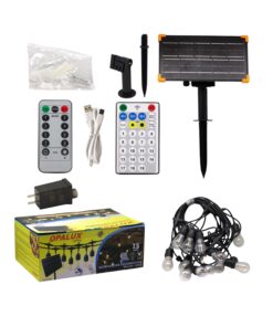 Guirnalda Decorativa Con Panel Solar OP-LSL1575 OPALUX