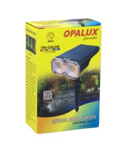 Westor OP-SLG10-CCT Opalux Panel Solar con Estaca Para Jardín + LEDs OP-SLG10-CCT OPALUX