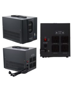 Estabilizador Servo Motor 3000W c/ Pantalla Digital SVC-3000B OPALUX