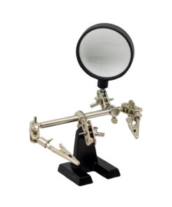 Westor BAKU Kit Estación de Calor con Cautín + Soporte de Lupa + Succionador + Pinza Antiestática + Rollo de Estaño + Pasta para Soldar - KIT-BK-601D