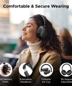 Audífono UGREEN HiTune Max5c ANC Negro HP203-BK 5 Westor HP203-BK UGREEN Audífono UGREEN HiTune Max5c ANC Negro HP203-BK