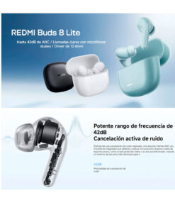 Westor M2539E1-WH XIAOMI Audífono Inalámbrico Buds 8 Lite XIAOMI REDMI Blanco M2539E1-WH