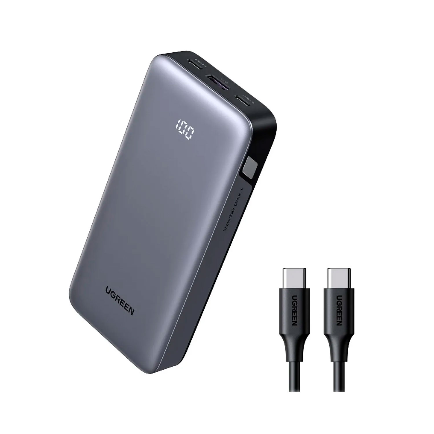 PB532-1 Westor PB532 UGREEN Power Bank Carga Rápida 20000mAh 30W UGREEN PB532