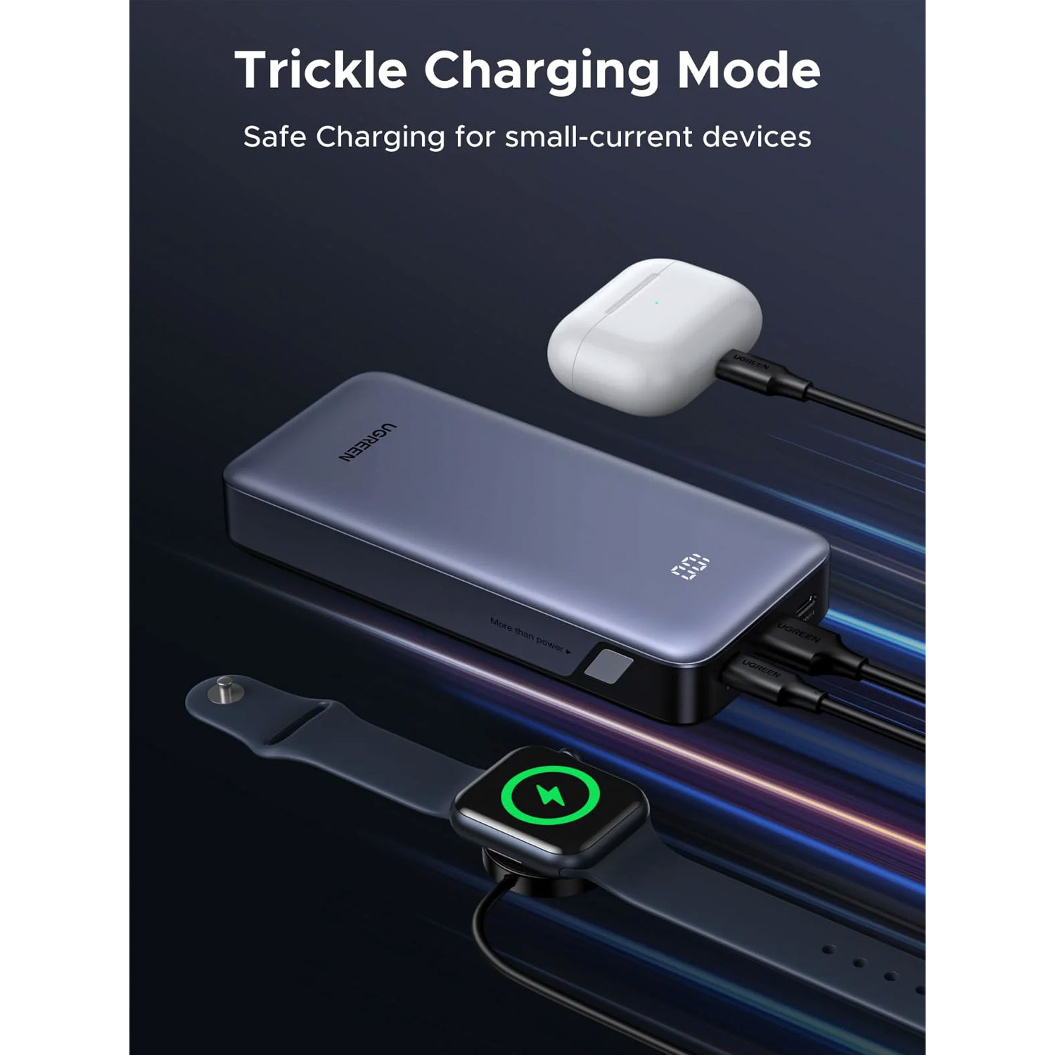 PB532-10 Westor PB532 UGREEN Power Bank Carga Rápida 20000mAh 30W UGREEN PB532