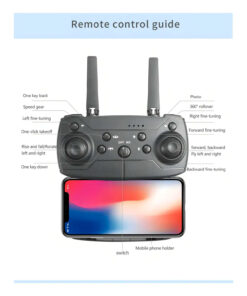 Westor E88 Genérico Drone Plegable con Cámara Dual 4K E88