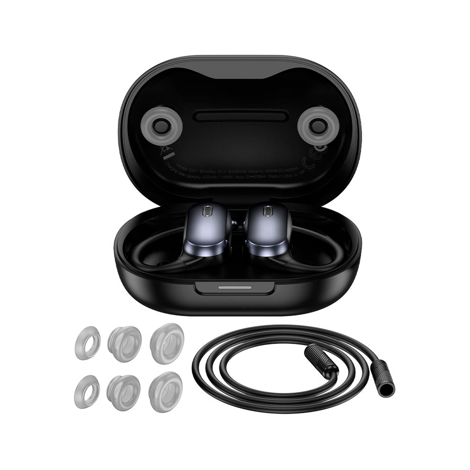 EA7-1 Westor EA7 HOCO Audífono OWS con ANC + ENC, Bluetooth 5.4 y Diseño Open-Ear HOCO EA7