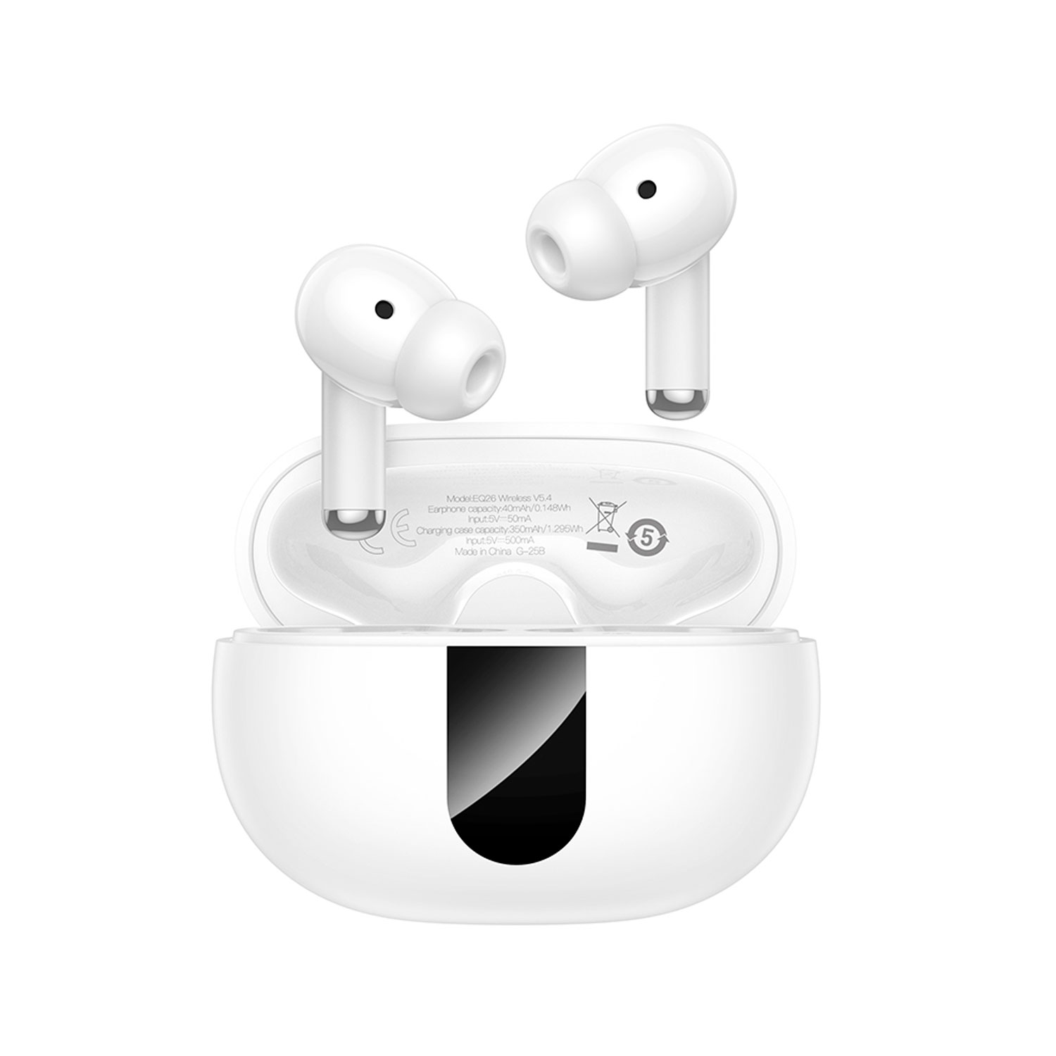 EQ26-WH-1 Westor EQ26-WH HOCO Audífonos Inalámbricos con ANC + ENC y Bluetooth 5.3 HOCO EQ26-WH