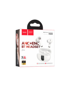 Audífonos Inalámbricos con ANC + ENC y Bluetooth 5.3 HOCO EQ26-WH 6 Westor EQ26-WH HOCO Audífonos Inalámbricos con ANC + ENC y Bluetooth 5.3 HOCO EQ26-WH