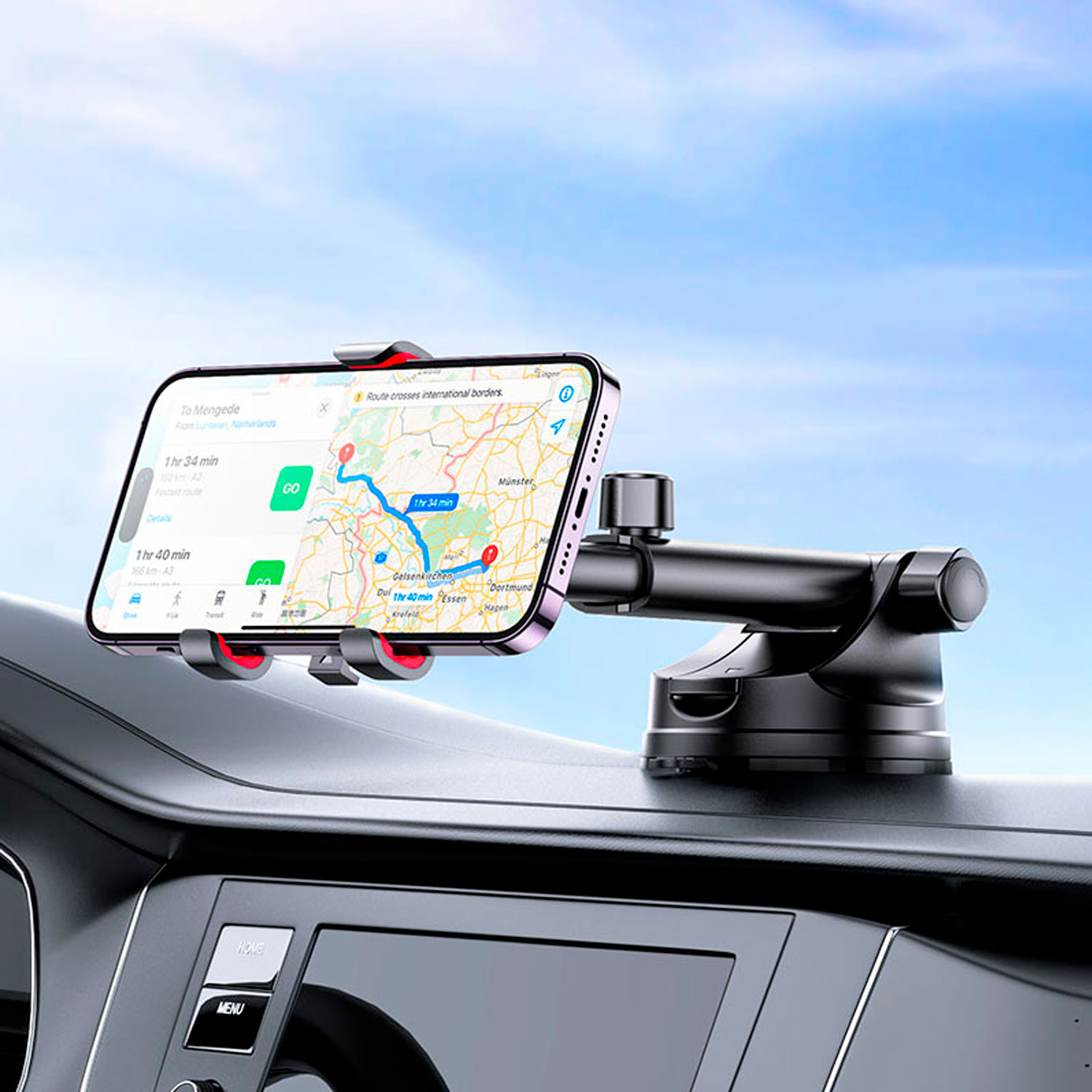 H22-5 Westor H22 HOCO Soporte Para Celular de Auto Sujeción Automática HOCO H22