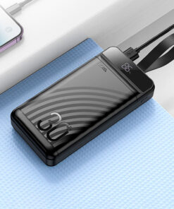 Power Bank con Pantalla Digital 30000mAh 22.5W + PD20W HOCO J123B 6 Westor J123B HOCO Power Bank con Pantalla Digital 30000mAh 22.5W + PD20W HOCO J123B