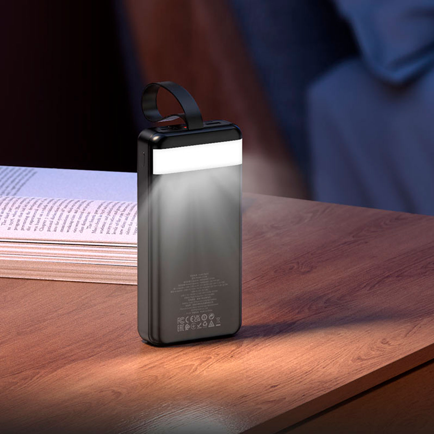 J123B-6 Westor J123B HOCO Power Bank con Pantalla Digital 30000mAh 22.5W + PD20W HOCO J123B