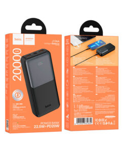 Power Bank 20000mAh 22.5W + PD20W Negro HOCO J136A 6 Westor J136A HOCO Power Bank 20000mAh 22.5W + PD20W Negro HOCO J136A