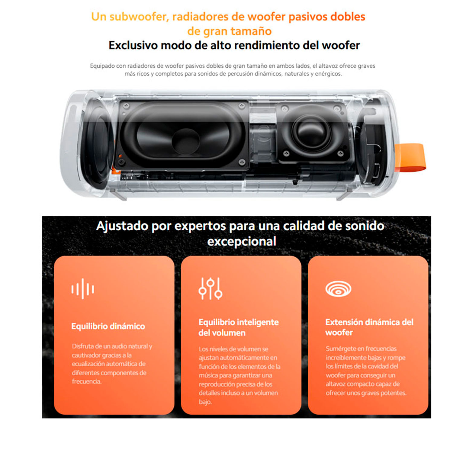 MDZ-38-DB-RD-4 Westor MDZ-38-DB-RD XIAOMI Parlante Bluetooth Sound Outdoor XIAOMI 30W ROJO MDZ-38-DB-RD