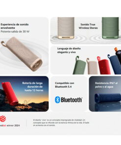 Parlante Bluetooth Sound Outdoor XIAOMI 30W ROJO MDZ-38-DB-RD 5 Westor MDZ-38-DB-RD XIAOMI Parlante Bluetooth Sound Outdoor XIAOMI 30W ROJO MDZ-38-DB-RD