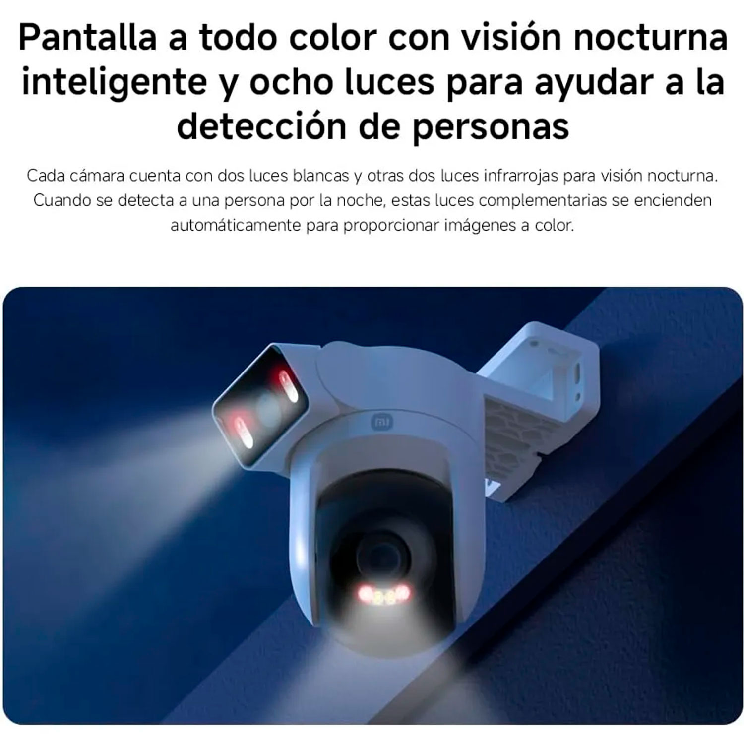 MJSXJ08HL-9 Westor MJSXJ08HL XIAOMI Cámara de Seguridad Exterior XIAOMI CW500 Dual MJSXJ08HL
