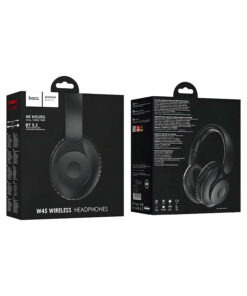 Audífonos Bluetooth Negro HOCO W45 5 Westor W45 HOCO Audífonos Bluetooth Negro HOCO W45