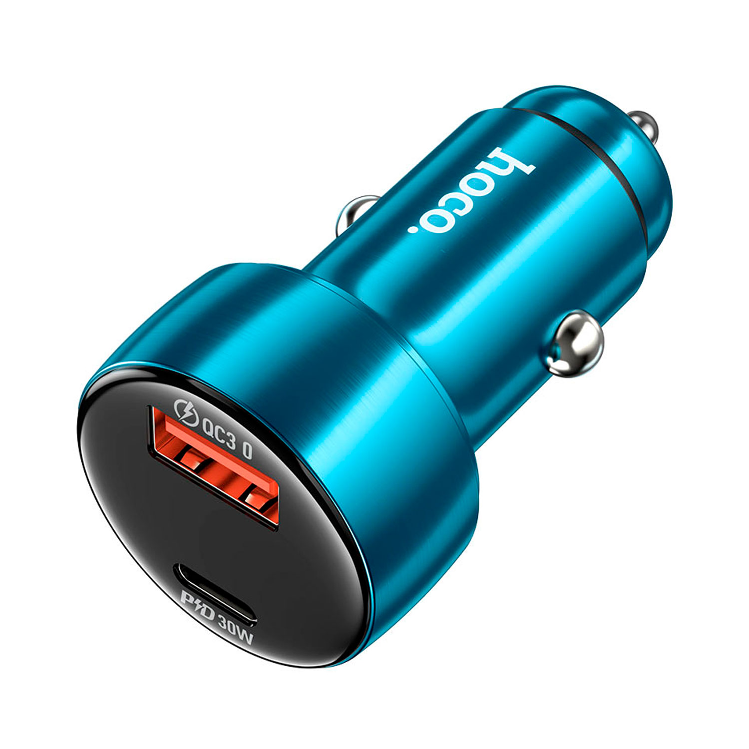 Z50-4 Westor Z50 HOCO Cargador para Auto con Pantalla Digital 48W PD30W + QC3.0 HOCO Z50