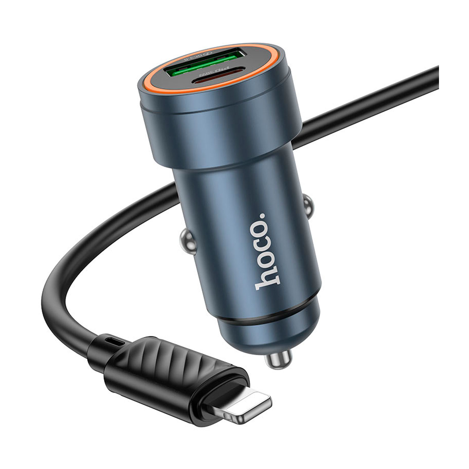 Z57A-2 Westor Z57A HOCO Cargador para Auto PD30W + QC3.0 (USB-C A USB-C) HOCO Z57A